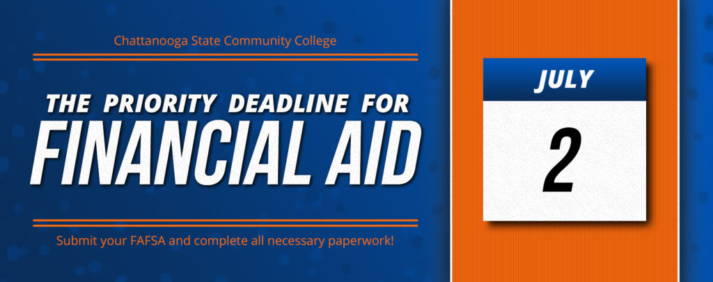 Priority Deadline for Financial Aid