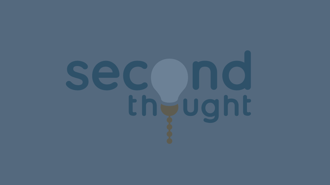 Second Thought logo - lights out version